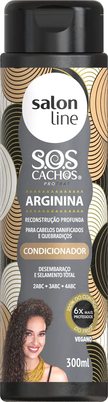 Salon Line Sos Cond 300ml Arginina
