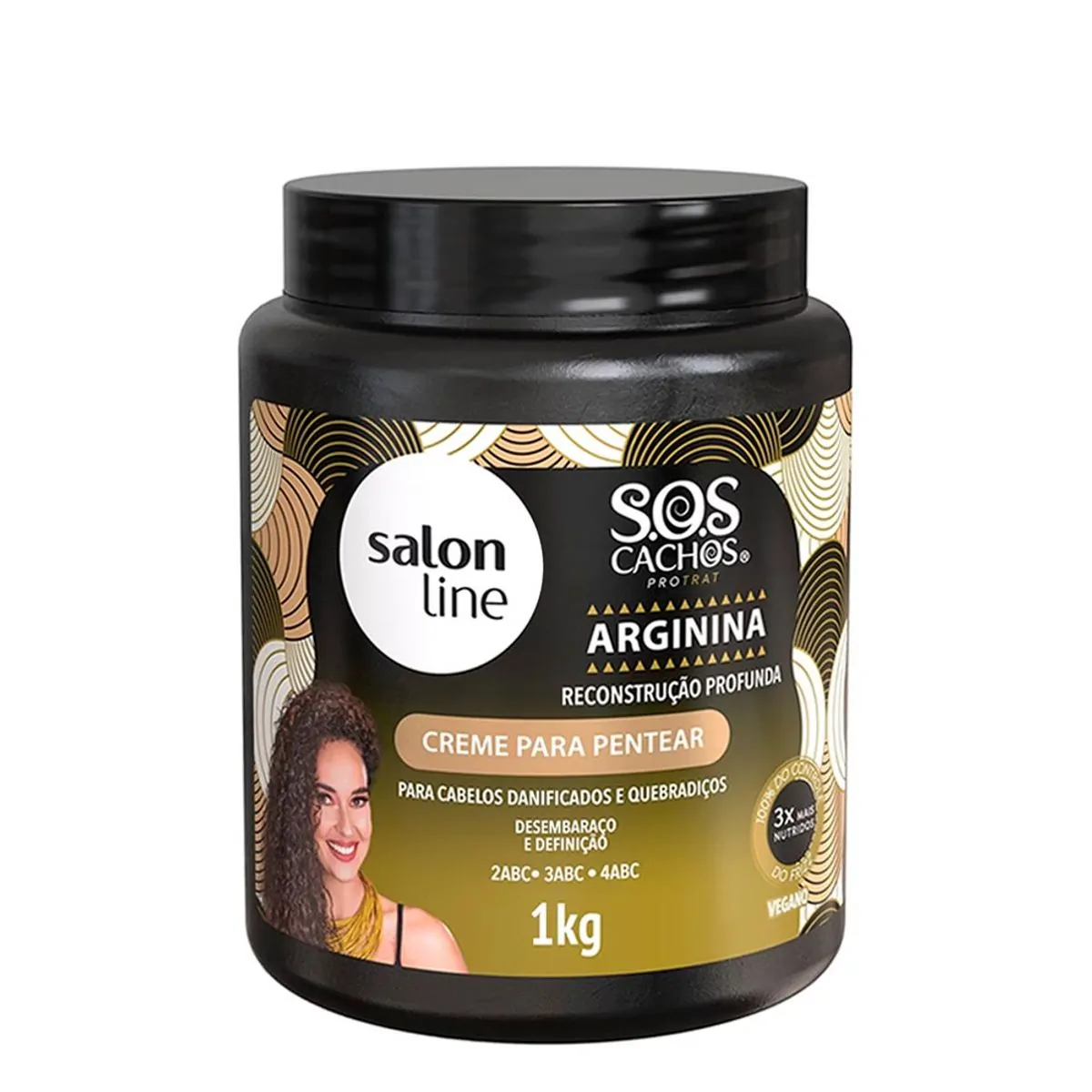 Salon Line Sos Cr Pentear 1kg Arginina
