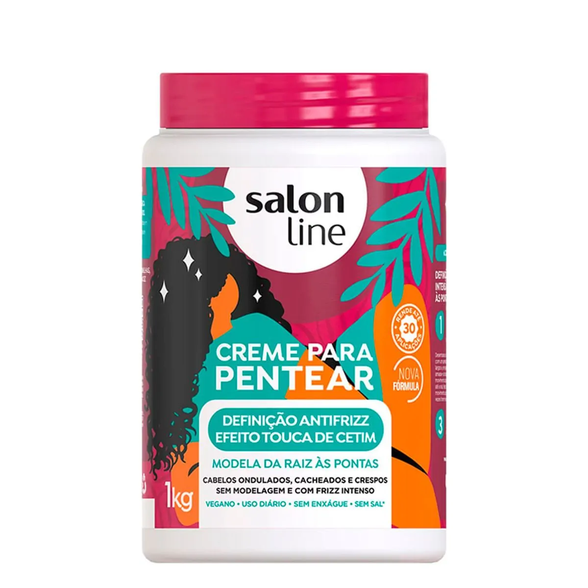 Salon Line Sl Cr Pentear 1kg Antifrizz