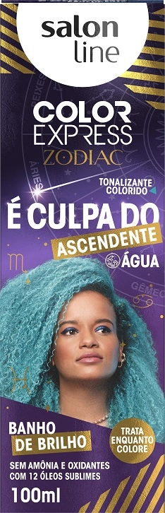 Salon Line Color Express Kit Zodiac Verde Agua