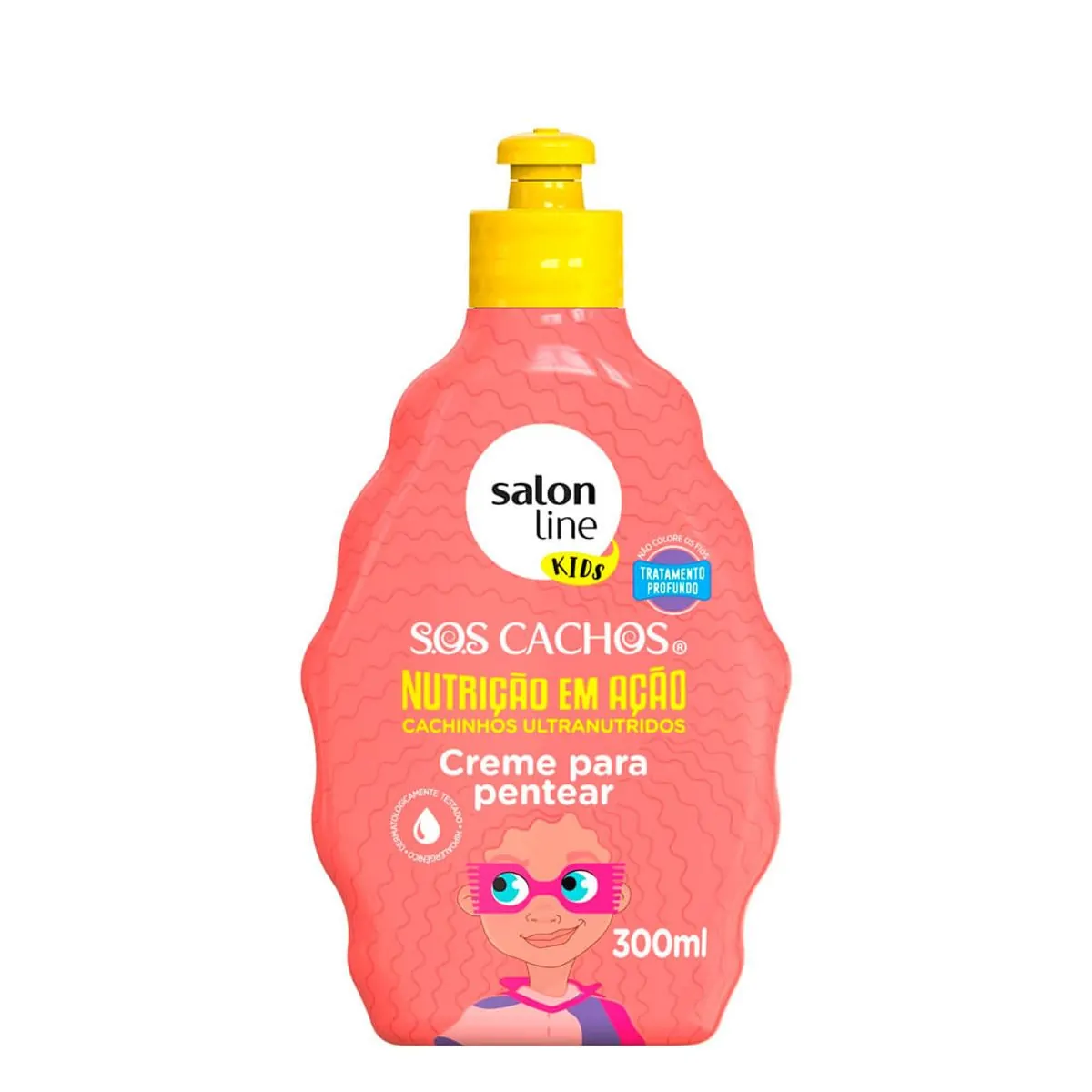 Salon Line Sos Cr Pentear 300ml Kids Nutricao Em Acao