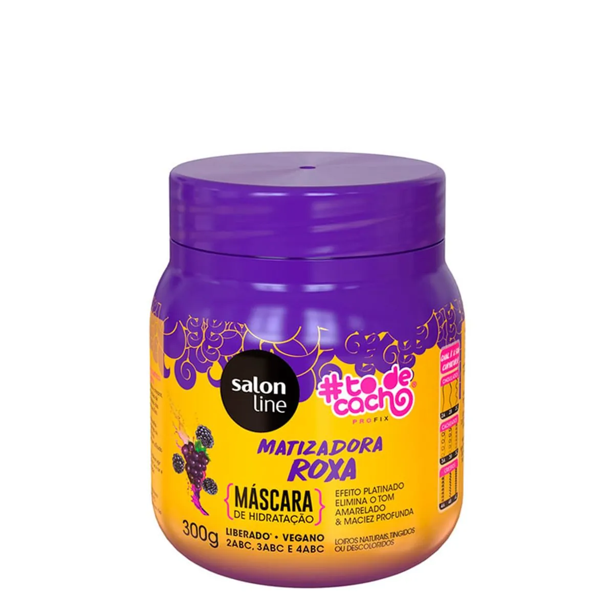 Masc Cap S Line Todecacho Matizadora 300gr Roxa Maionese