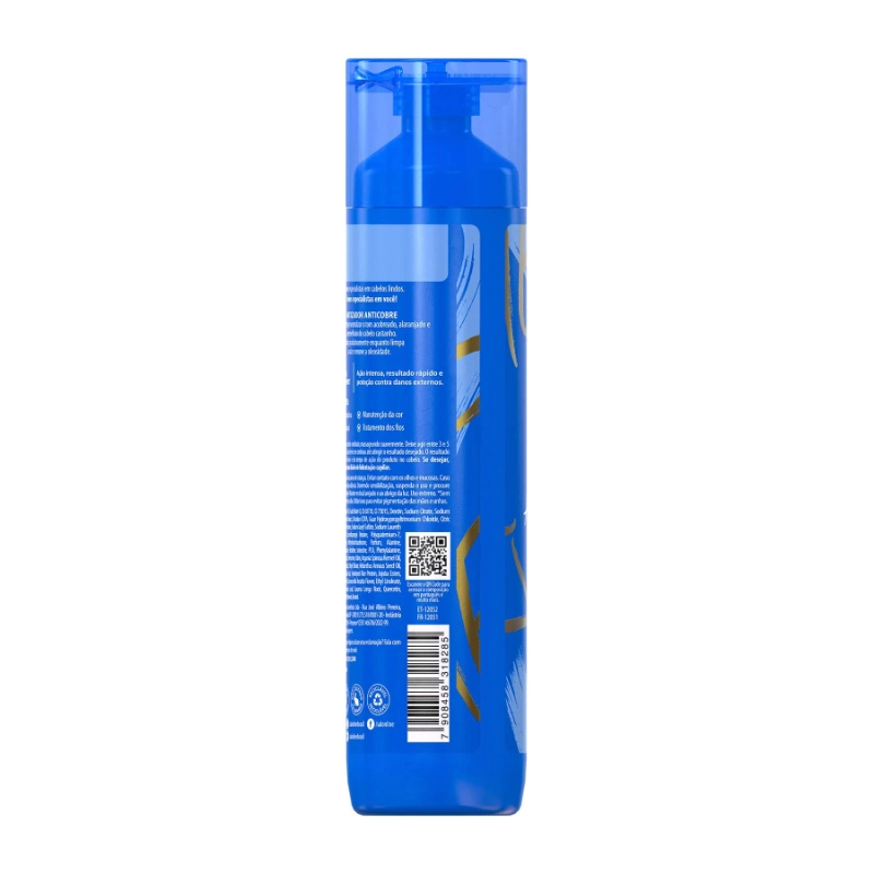 Sh S Line Meu Liso 300ml Matizante Anticobre