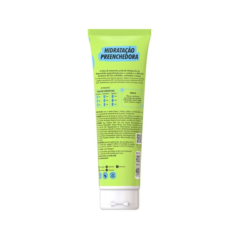 Cond S Line Todecacho 250ml Hitratacao Preenchida