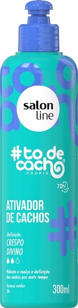Ativ Cachos S Line Todecacho 300ml Condicionador Crespo Divino