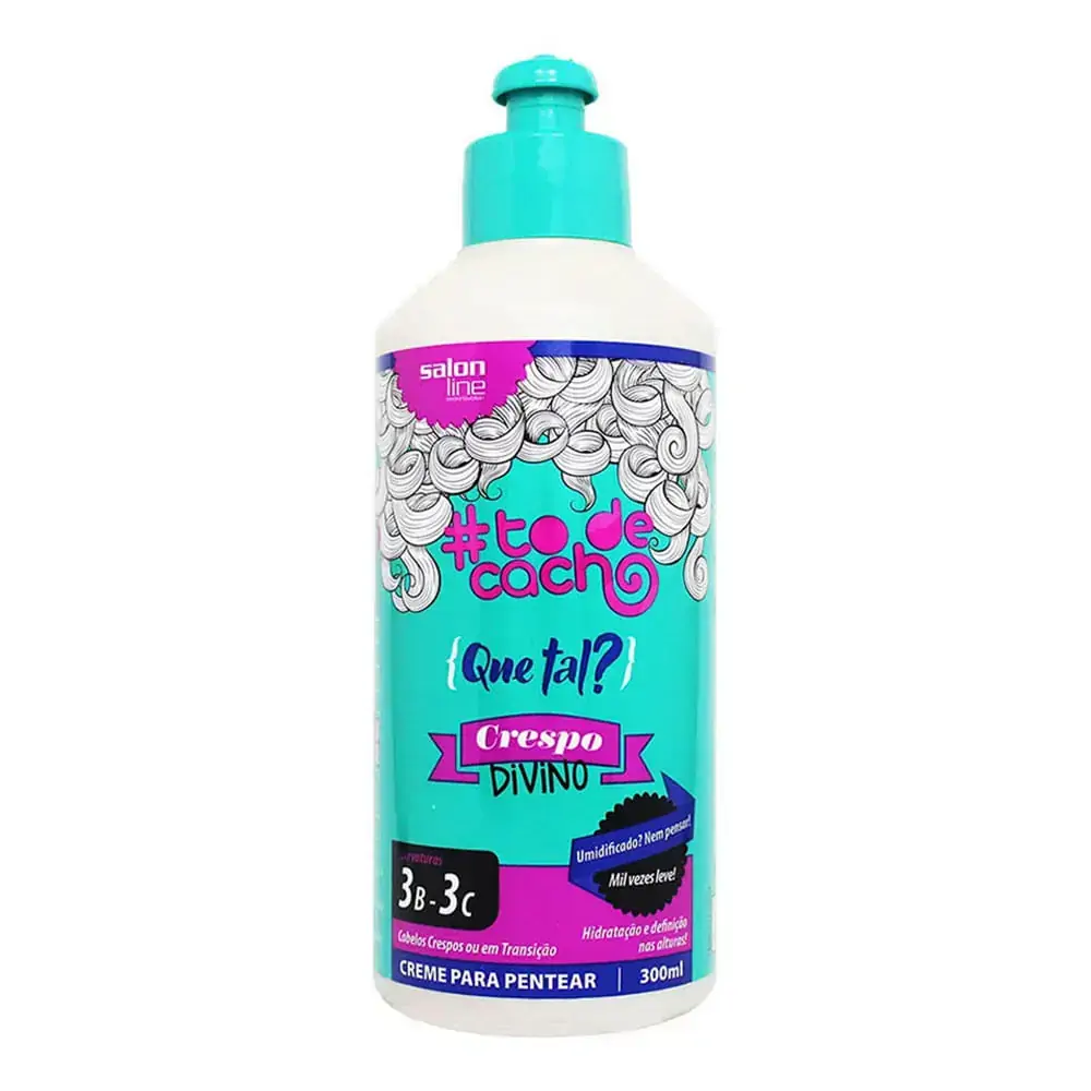 Salon Line Todecacho Cr Pentear 300ml Crespo Divino