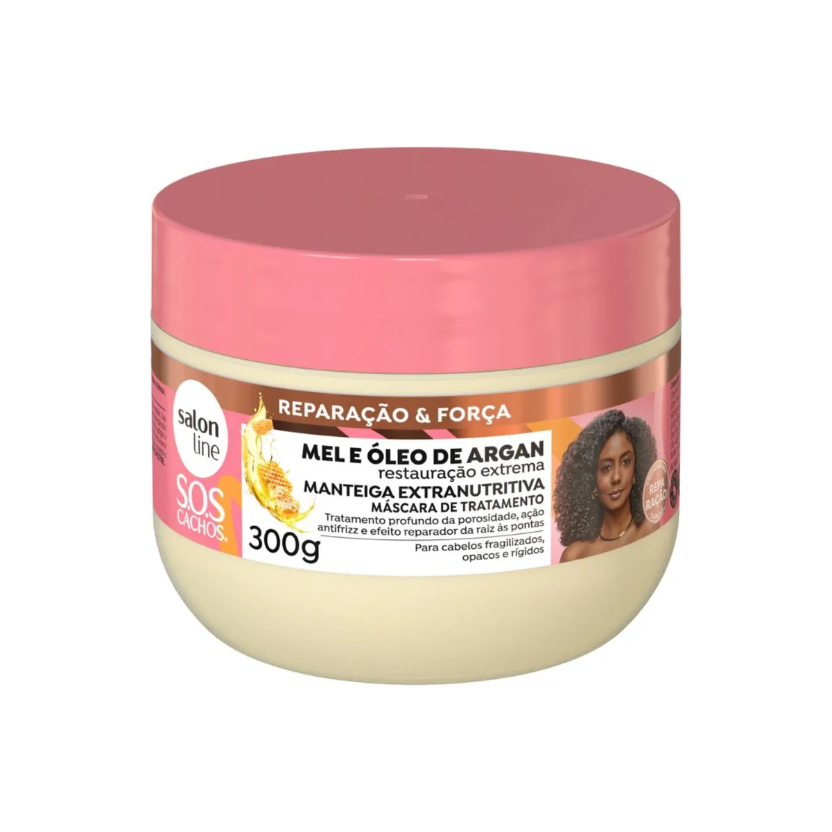 Salon Line Sos Cachos Masc 300g Mel