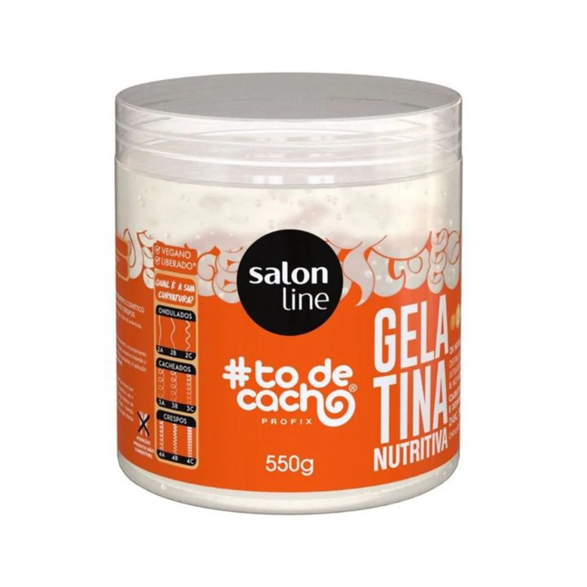 Salon Line Todecacho Gelatina 550g Nutritiva