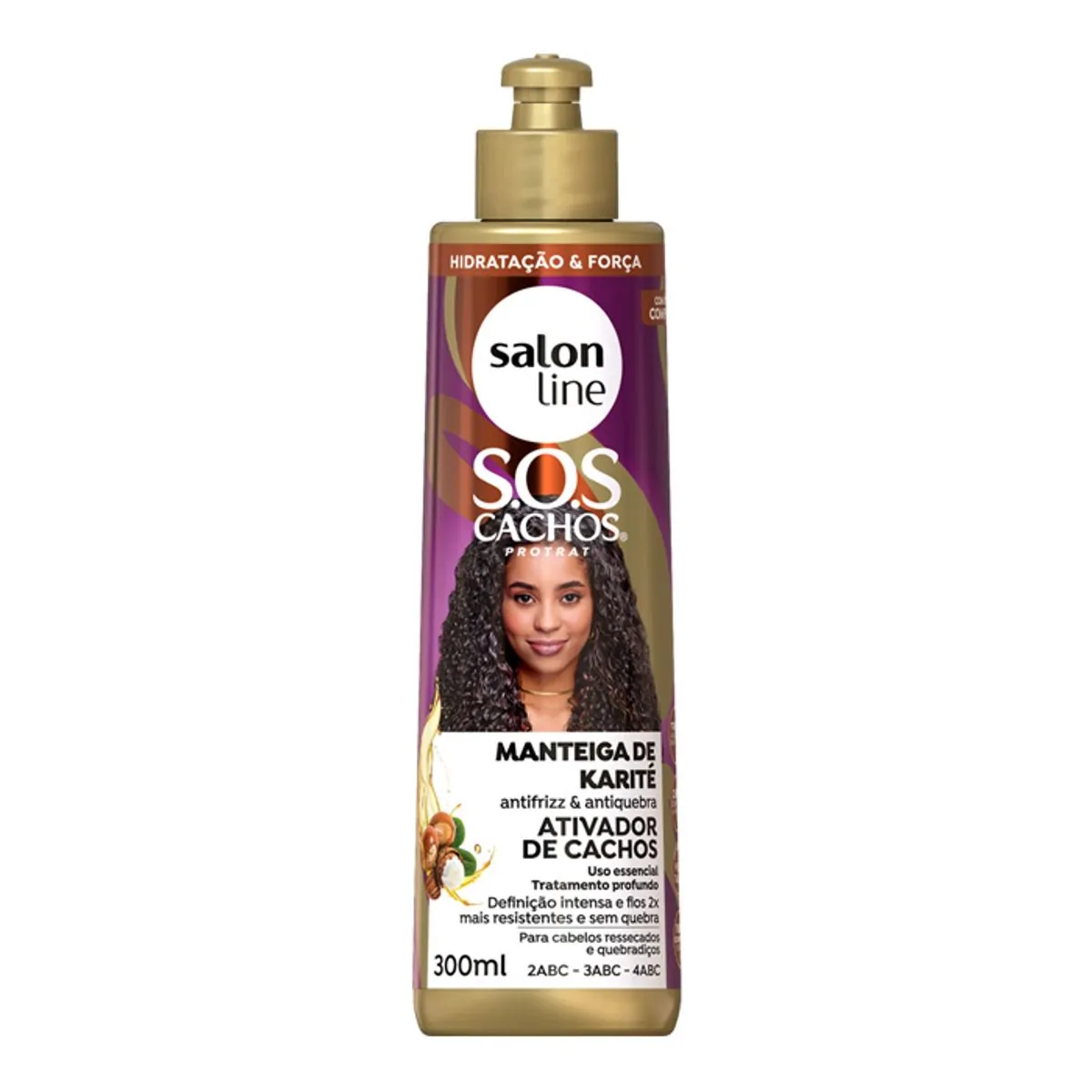 Salon Line Sos Cachos Ativador 300ml Manteiga De Karite