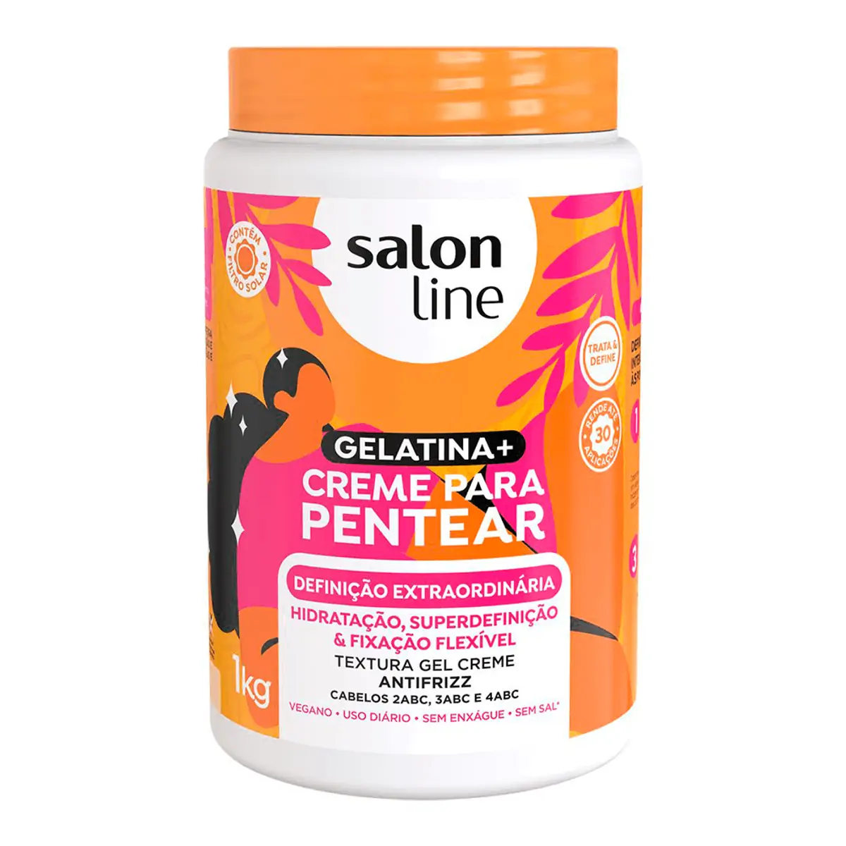Salon Line Cr Pentear 1000g Gelatina Definicao Extraordinaria