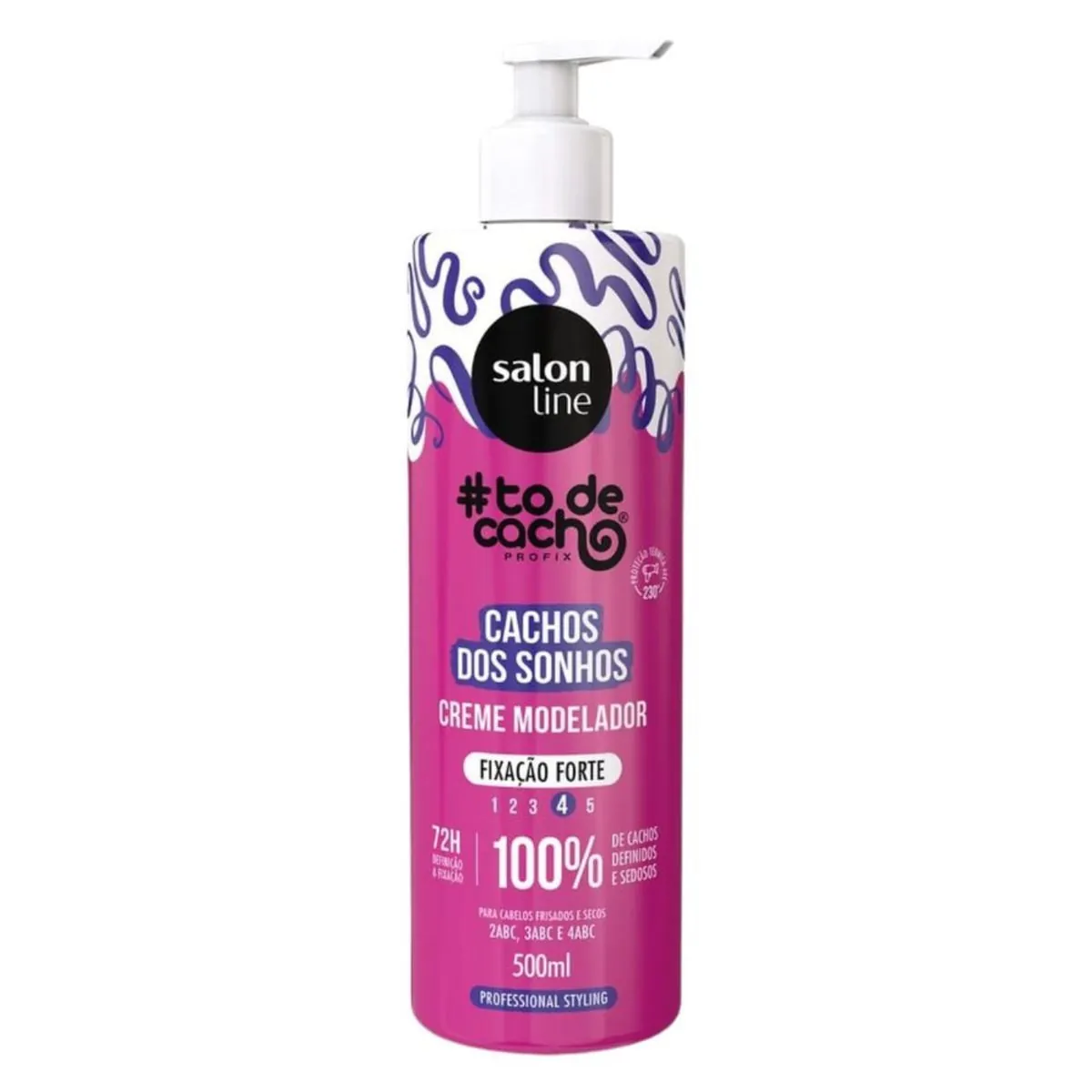 Salon Line Todecacho Cr Model 500ml Cachos Sonhos Forte