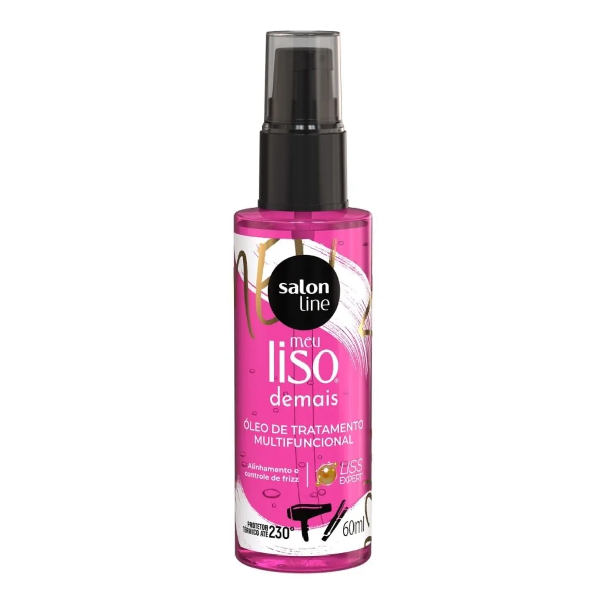 Salon Line Meu Liso Oleo Multifuncional 60ml Demais