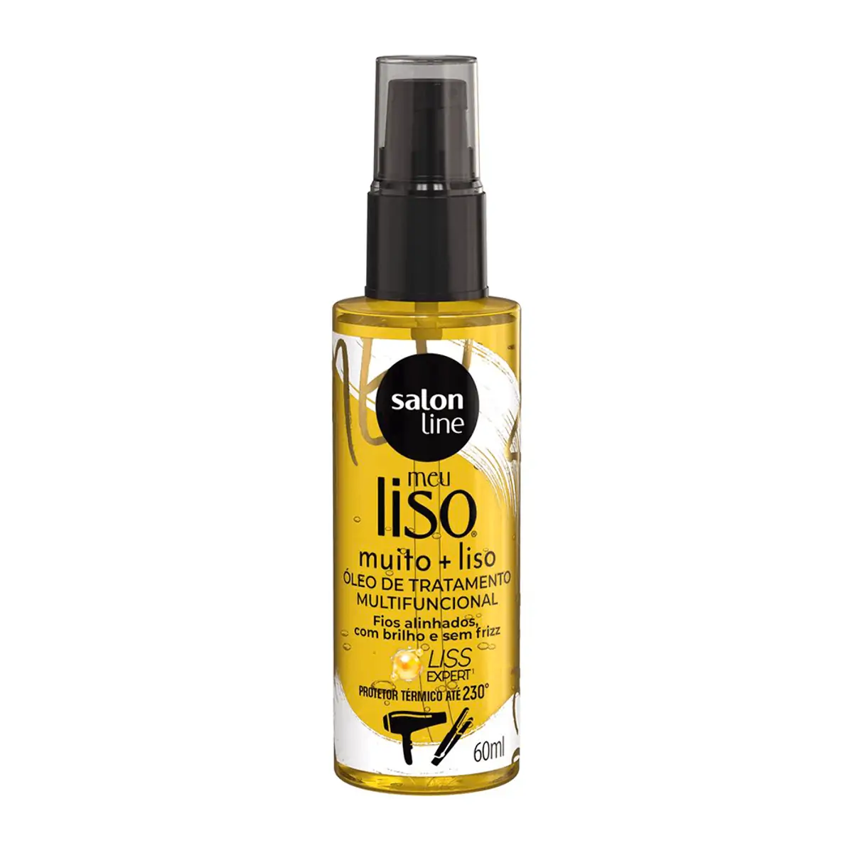 Salon Line Meu Liso Oleo Multifuncional 60ml Muito Liso