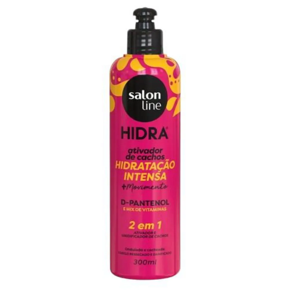 Salon Line Hidra Ativ 300ml D Pantenol E Mix Vitaminas
