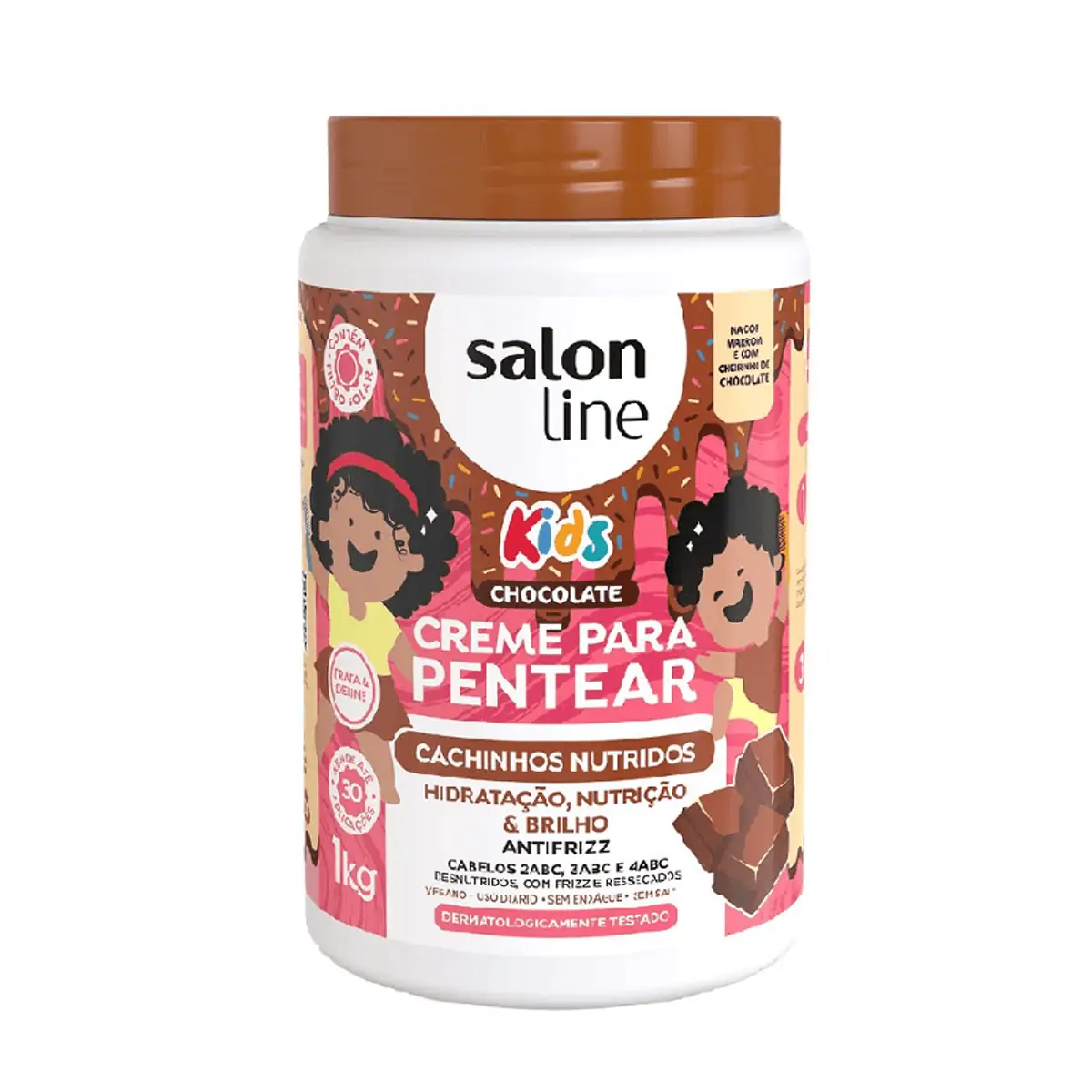 Cpp Salon Line Kids Chocolate Cachinhos Nutridos 1kg