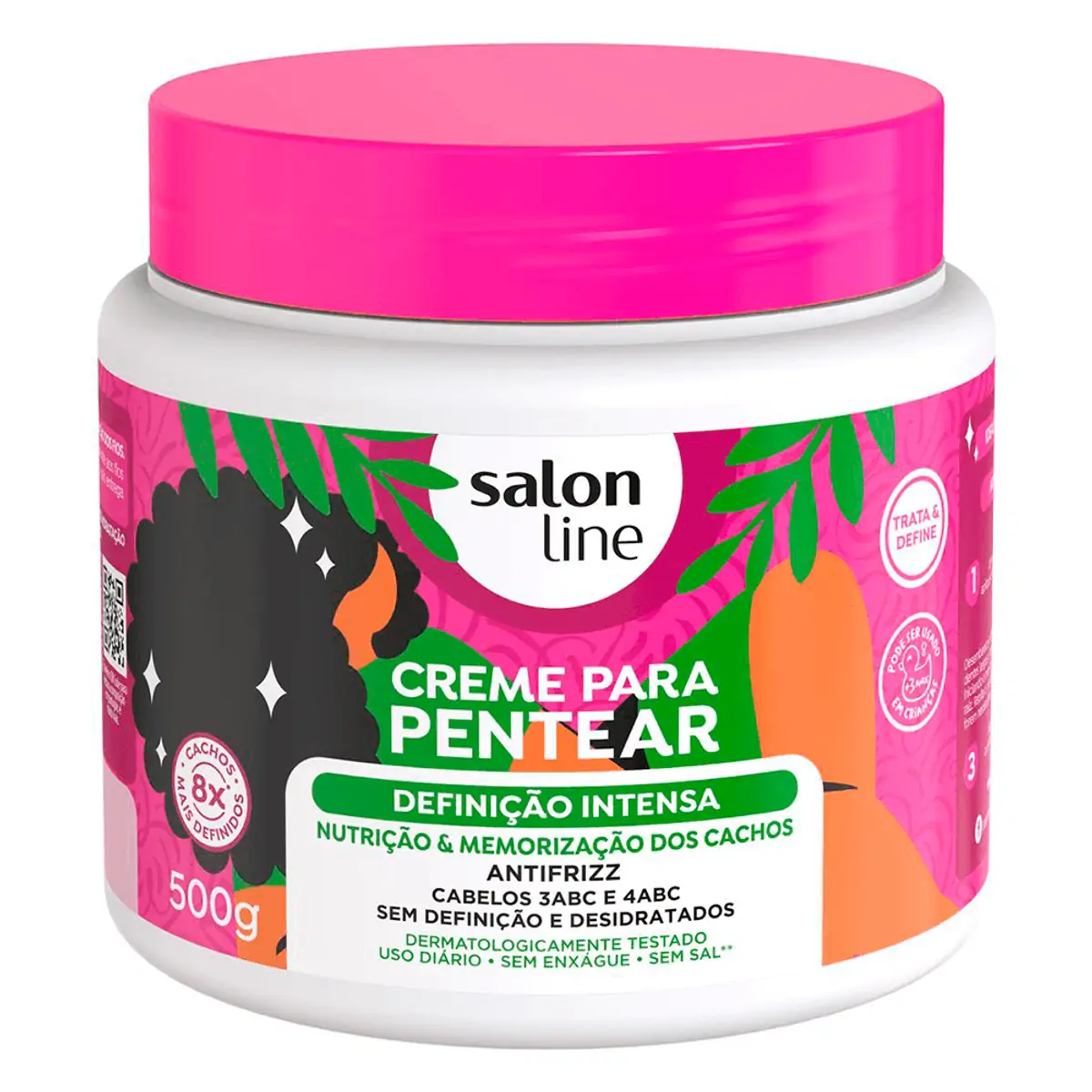 Salon Line Sos Cr Pentear 500g Definicao Intensa Novo