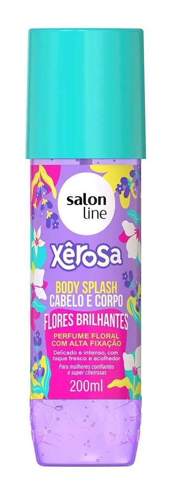 Salon Line Xerosa Body Splash 200ml Flores Brilhantes