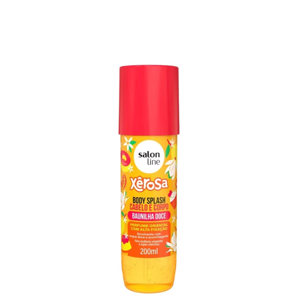 Body Splash S Line Xerosa 200ml Baunilha Doce
