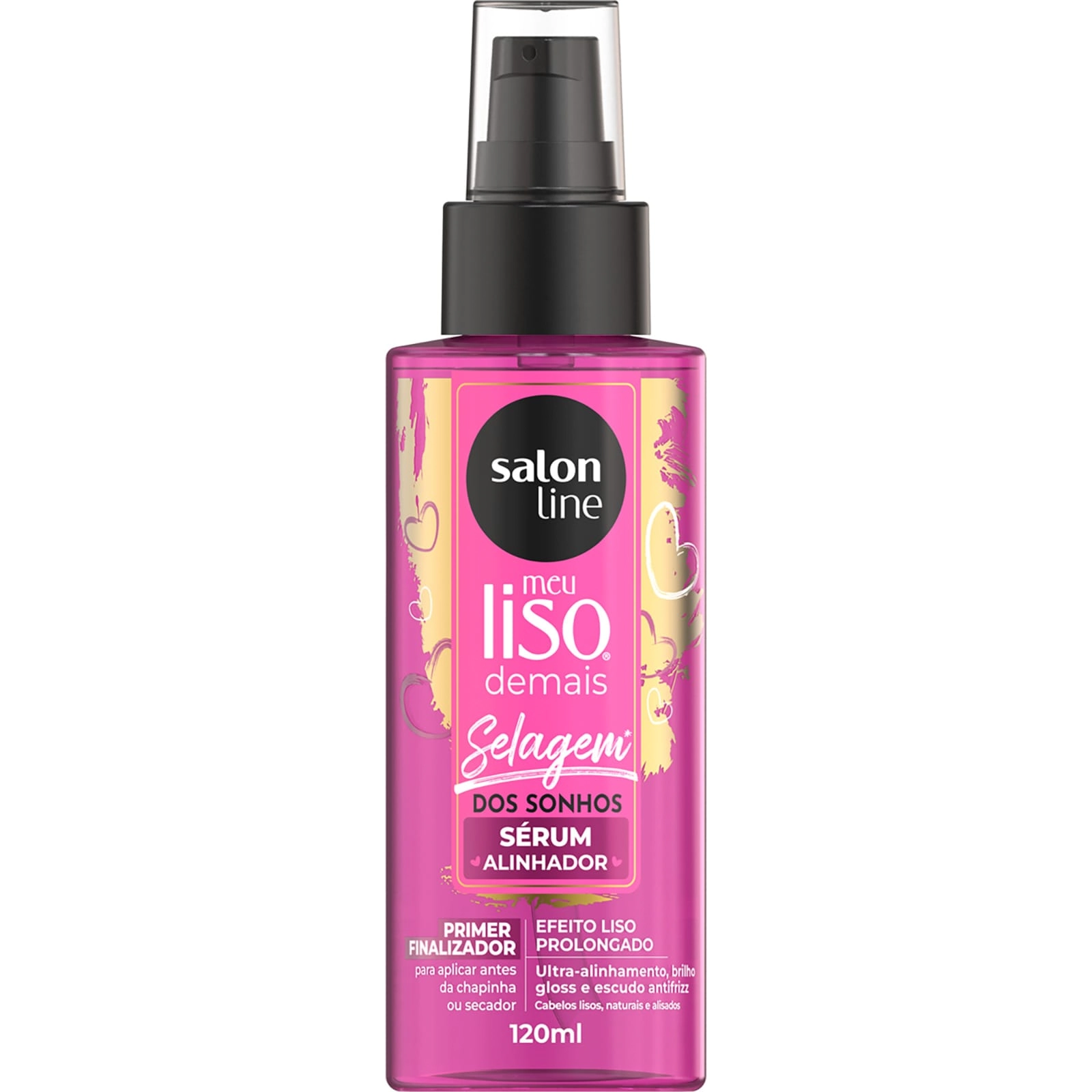 Serum Cap S Line Meu Liso 120ml Selagem Dos Sonhos