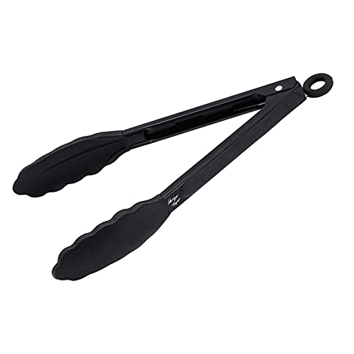 Pegador Multiuso Com Silicone Preto Chef Henrique Fogaça 26,5cm Yangzi Yhf13