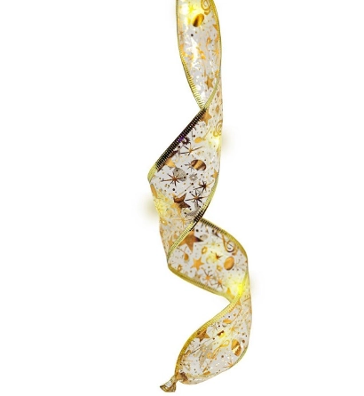 Fita Luz 40led 5cm X 4m Gold