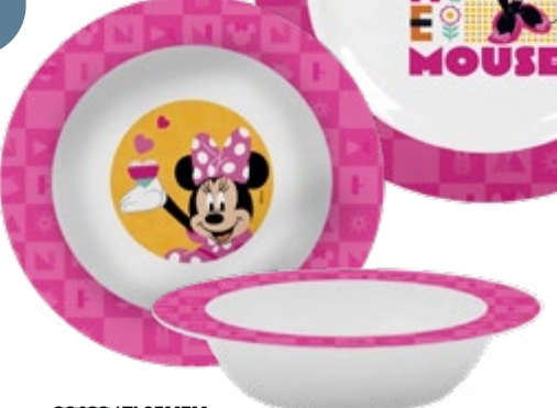Bowl Melamine 16cm Minnie