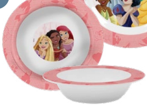 Bowl Melamine 16cm Princesas