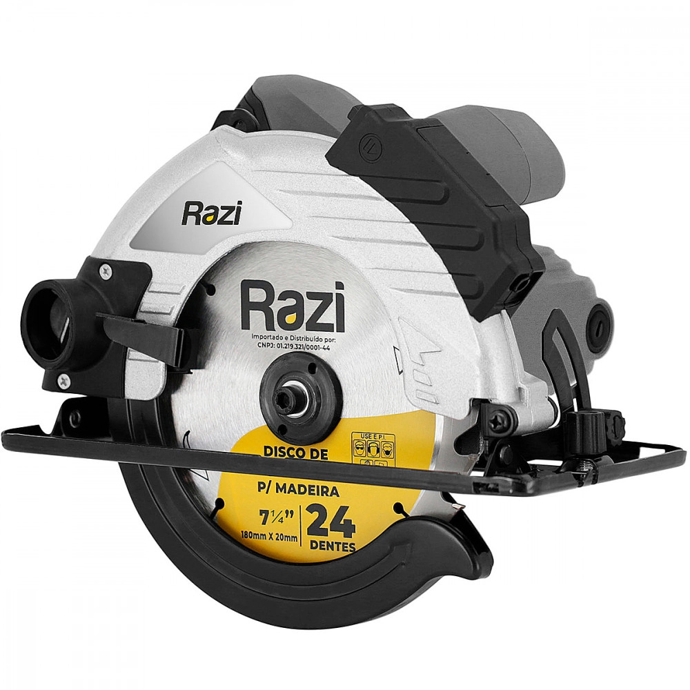 Serra Circular Razi 1400w 127v Cinza