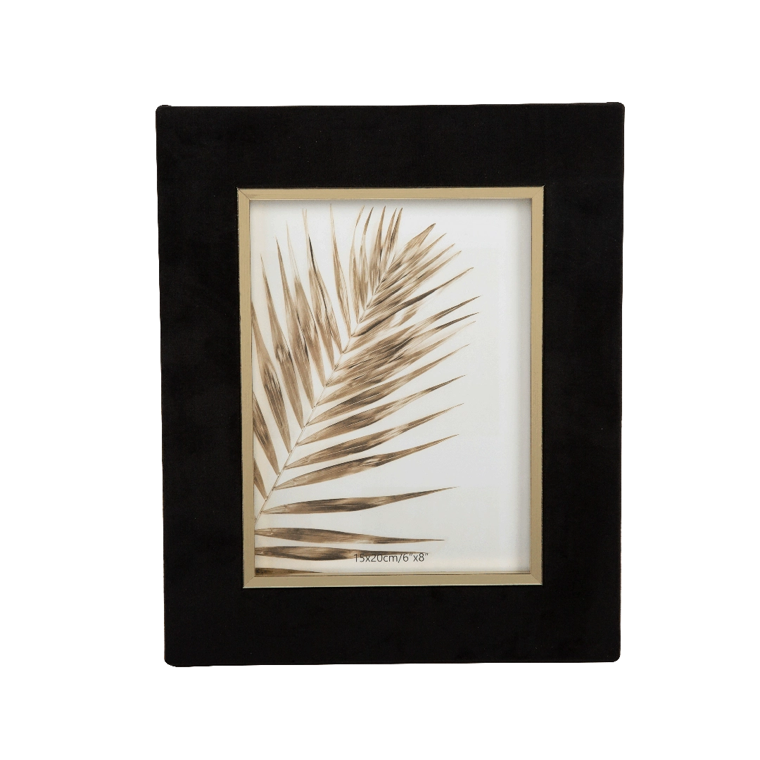 Porta Retrato Mdf Borda Ouro