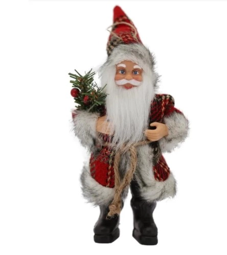 Papai Noel Sentado Cadeira Decorado Sortido 20cm Magizi