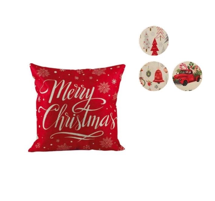 Capa Almofada Natal Estampas Sort 45x45 Magizi