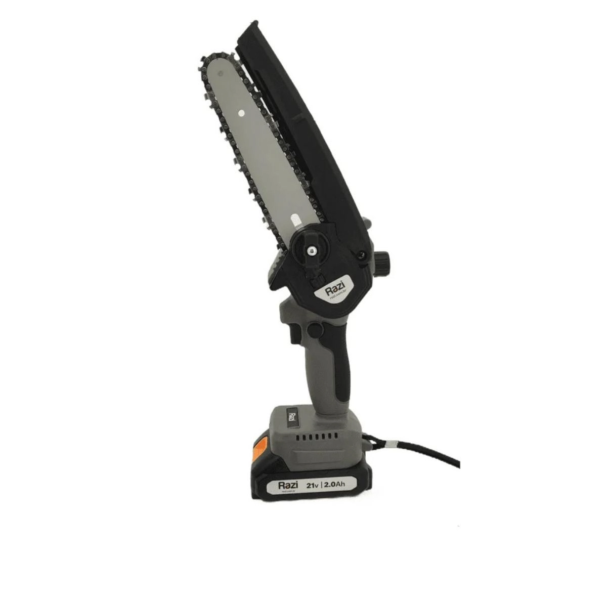 Mini Motosserra Com Bateria 6 Polegadas 21v - 2,0ah Rz-mmsb6 - Razi