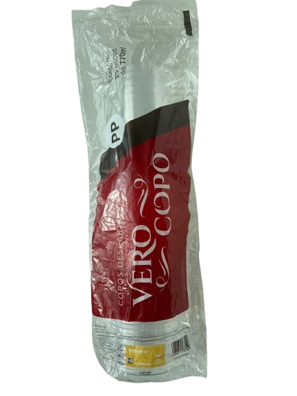 Copo Pp Desc Verocopo 770ml C/25un Transparente