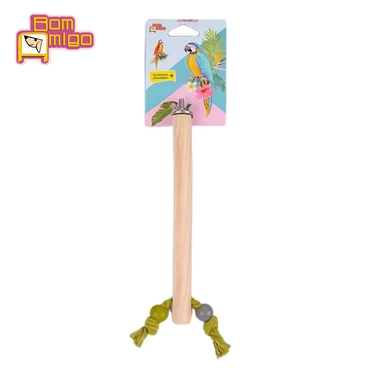 Brinquedo Passáro Bird Tronco Contas Bom Amigo