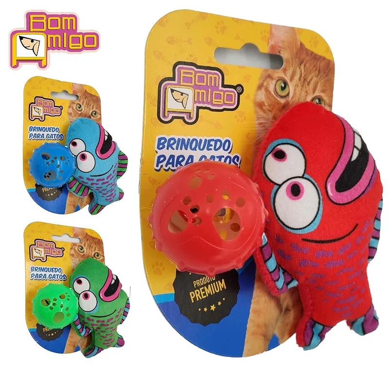 Bolinha Cat Crazy Fish Bom Amigo