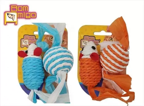 Brinquedo Bom Amigo Cat Corda Crepon