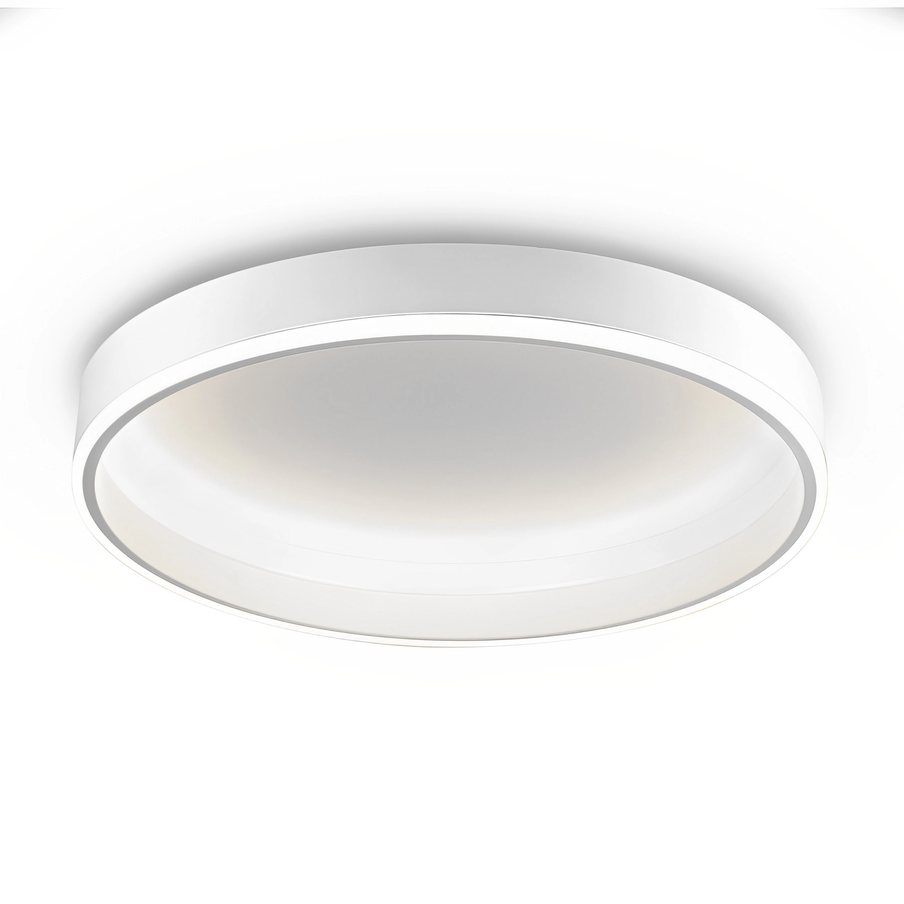 Plafon Bello Branco 40cm Luz Amarela Bivolt SL Imports