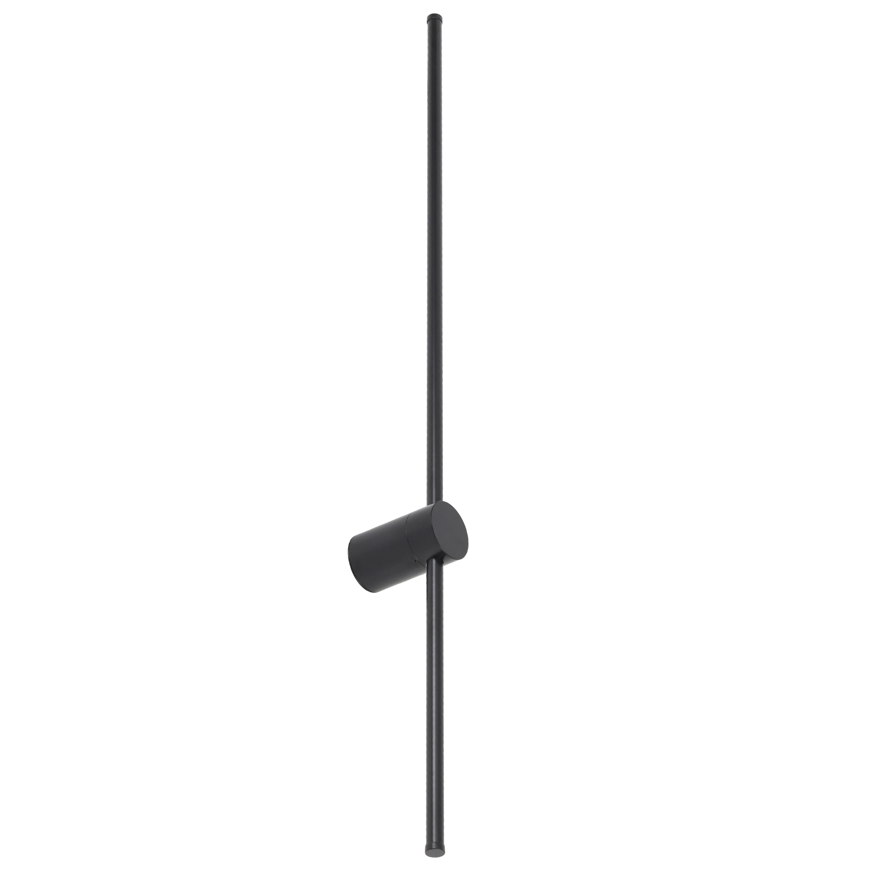 Arandela de Parede Interna Com LED IP20 Sabre Spot Line Preta Bivolt