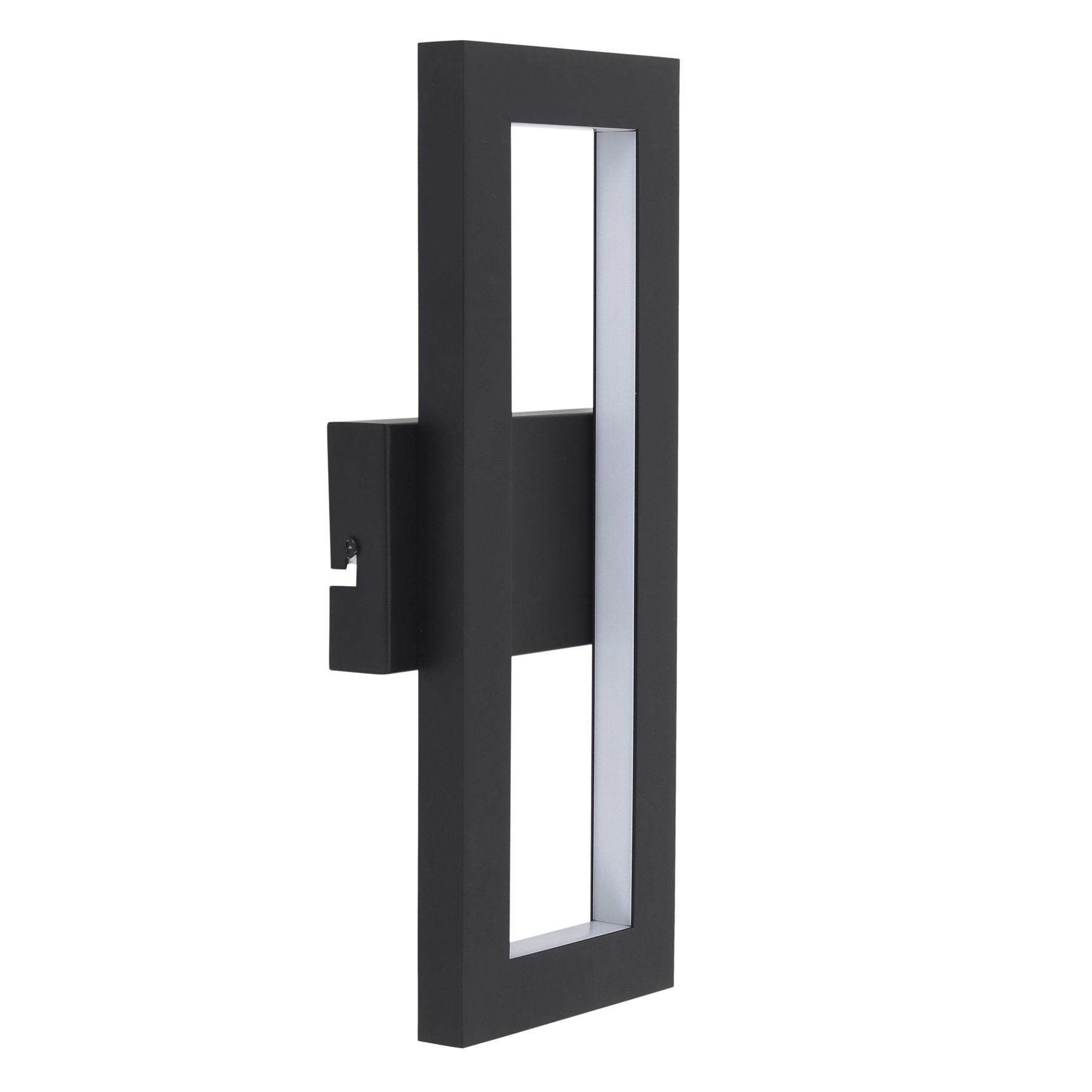 Arandela de Parede Interna IP20 LED Amarelo Still Spot Line Preta Bivolt