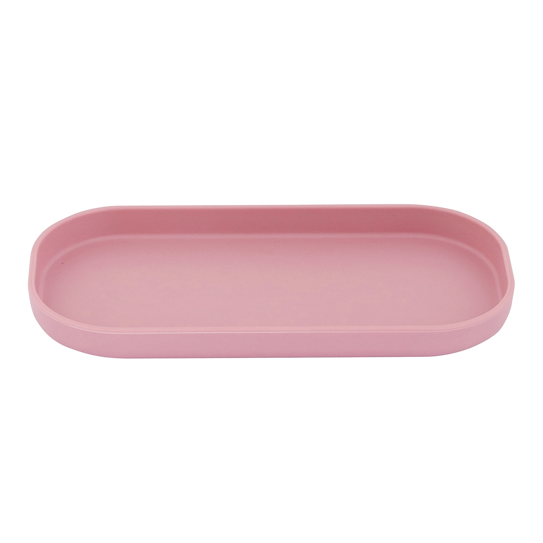 Bandeja para Banheiro de Plástico Rosa Dual Ou