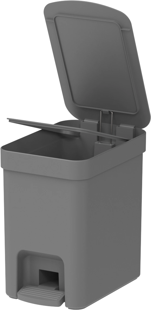 Lixeira Pedal Trium Chumbo 6l Lx4000chf Martiplast