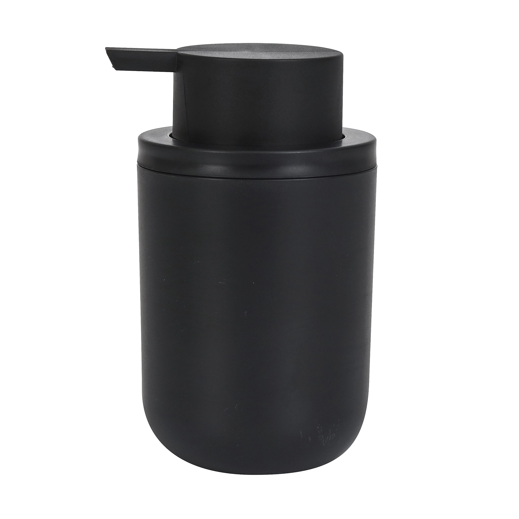 Porta Sabonete Liquido Bold Preto Fechado