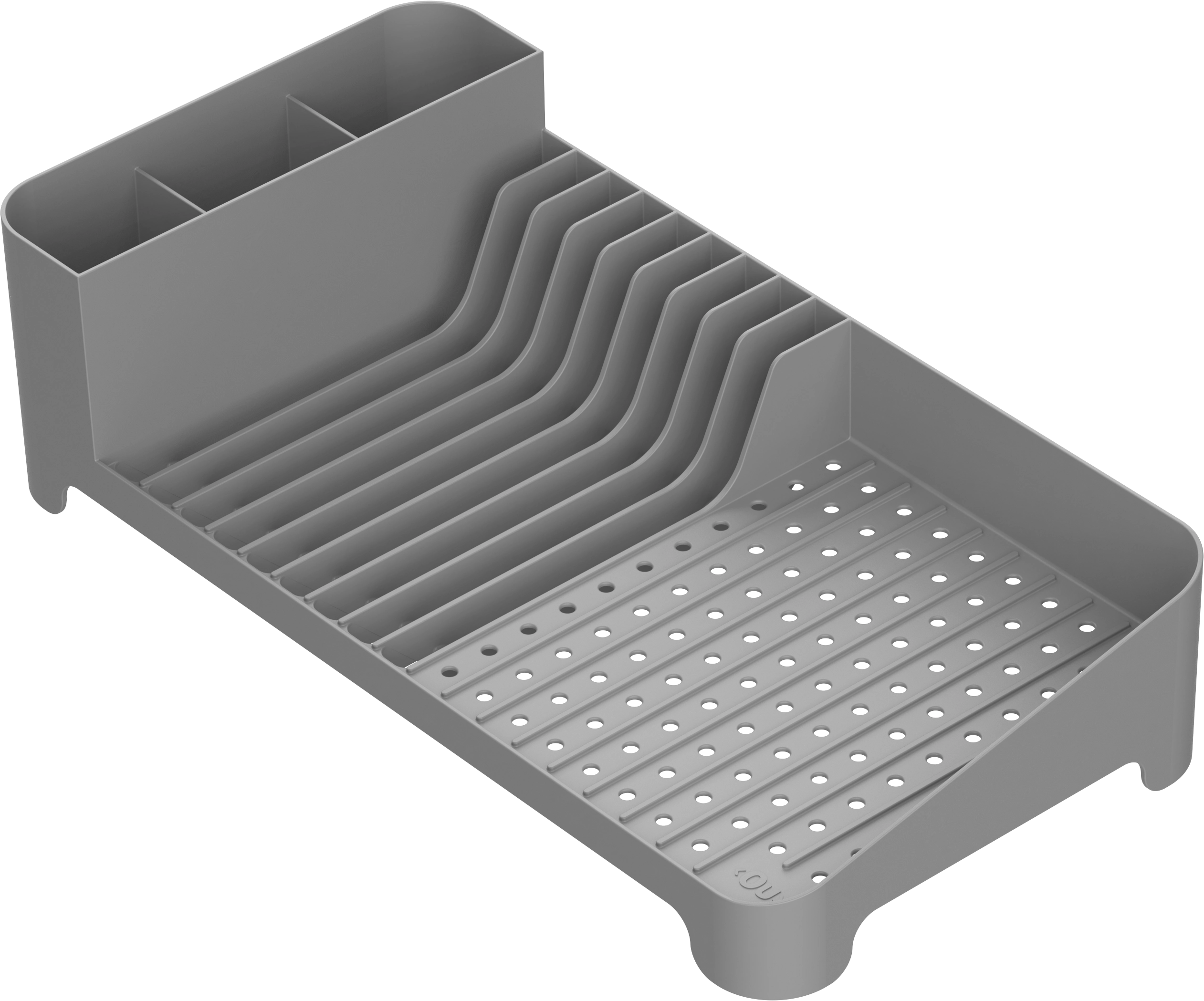 Escorredor Loucas Trium Compact Chumbo El505chf Martiplast