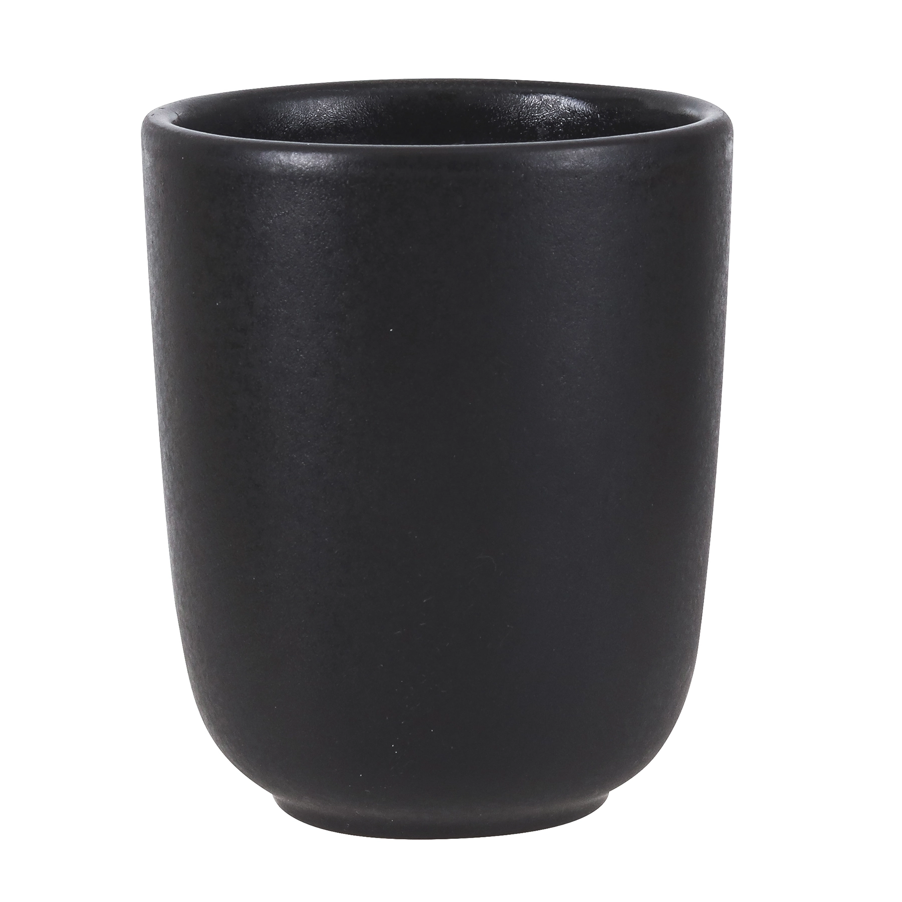 Porta Escova de Dente de Bancada para Banheiro Cerâmica Preto Marmorizado Osaka Marble OU