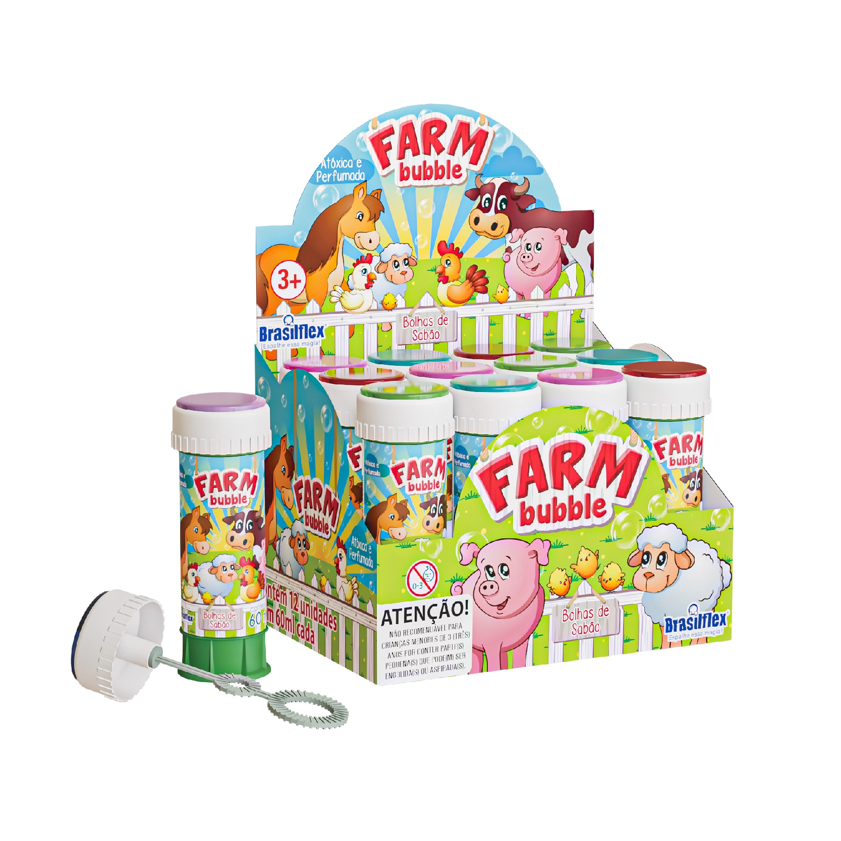Bolha C Jogo Farm Bubble 60ml 1x60ml