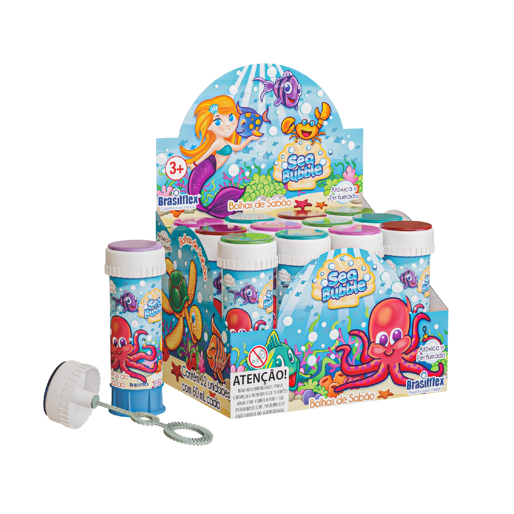 Bolha 60ml C Jogo Sea 834004 Gala