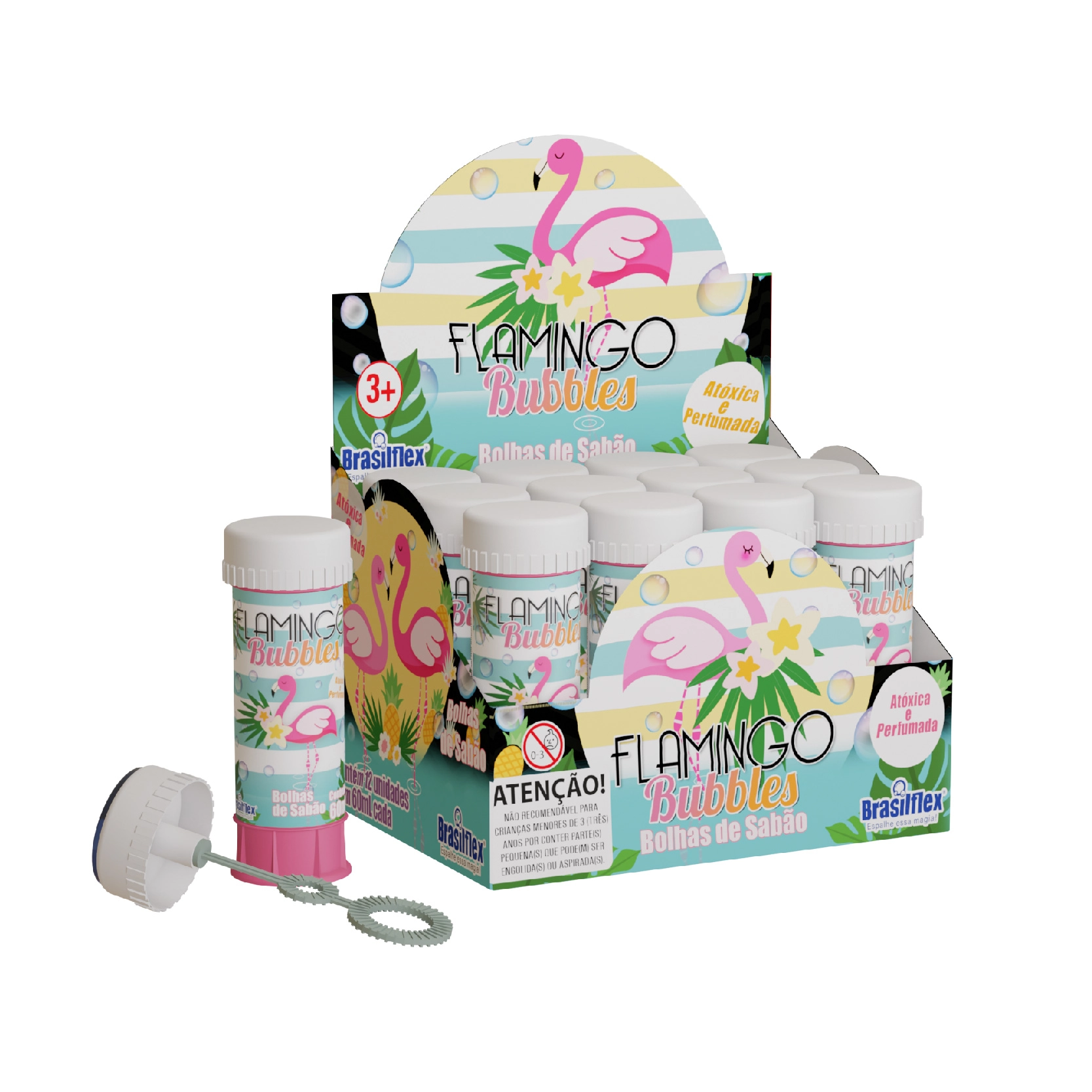 Bolha 60ml Flamingo