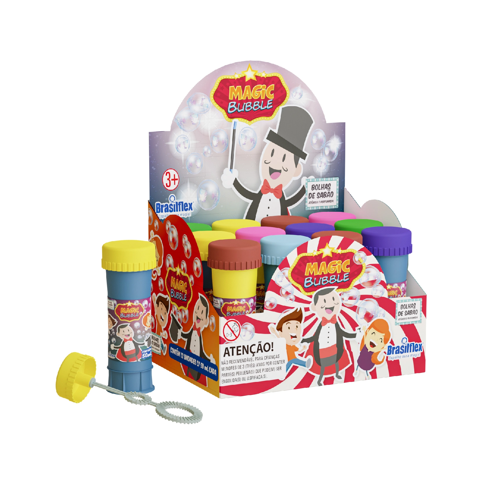 Bolha 50ml Magic Bubble Gala