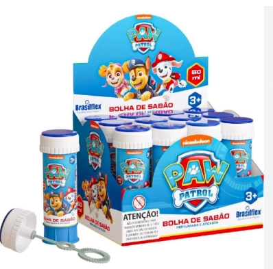 Bolha De Sabao 60ml Patrulha Canina Brasilflex