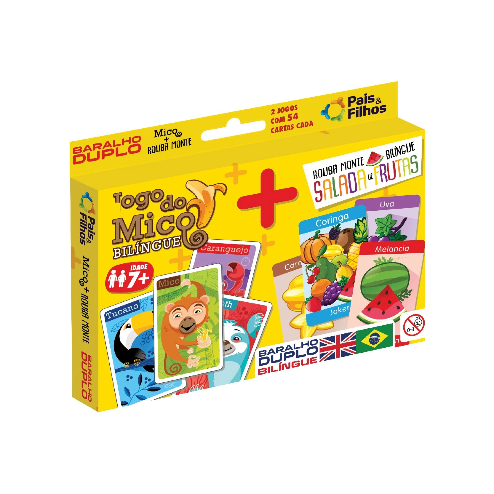 Baralho Duplo Monte Bilingue 7907116.1 Un
